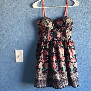 Band of Gypsies Floral Dress